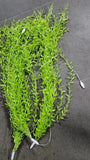 Green leaves, rattan strips, copper wire curtains, ivy wicker string lights, hanging plants, fake leaves, balcony walls, decorative light strings
