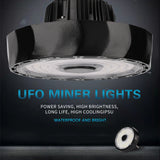 UFO mining lights